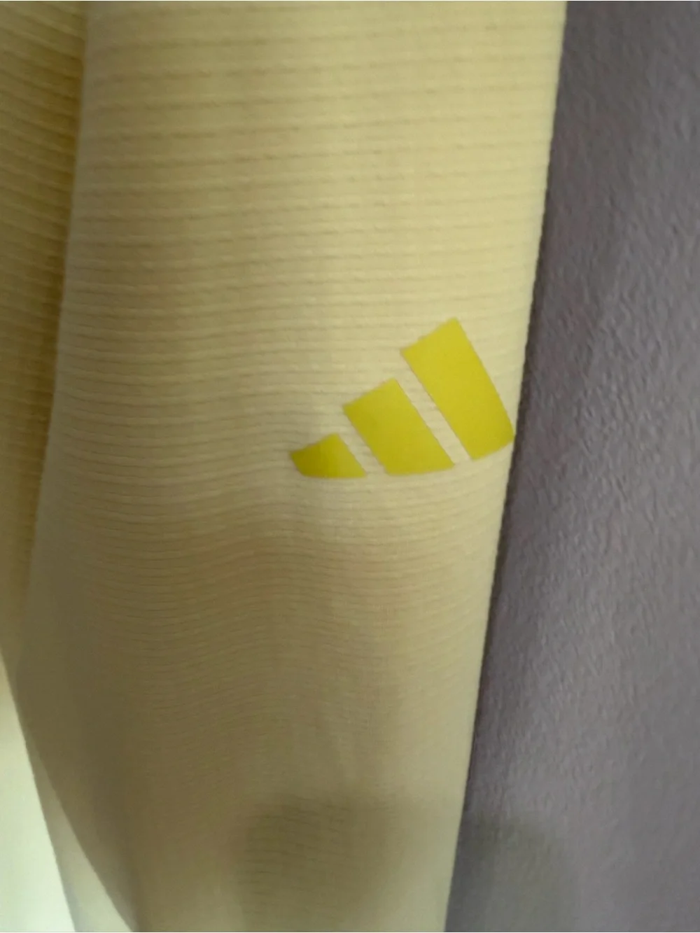 adidas Men’s Pale Yellow Crewneck Hoodie